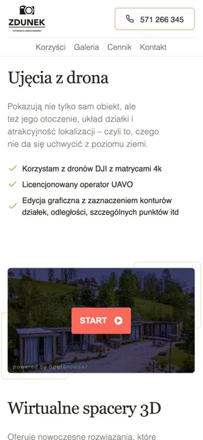 Mobilna prezentacja oferty.