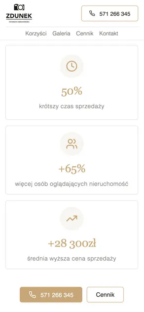 Mobilny widok.