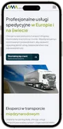 LAMA Group Transport mobile mockup